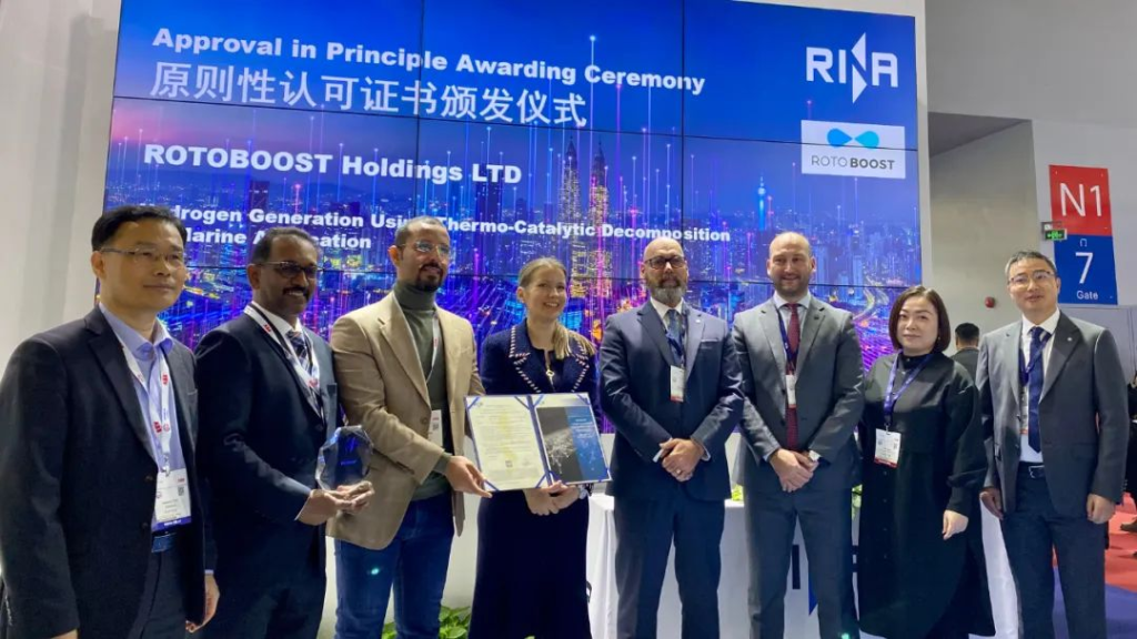 Rotoboost ROTOBOOST's Marine Catalytic Thermal Cracking for Hydrogen Production ...