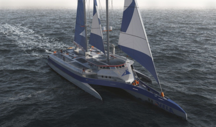 Austal Australasia Receives Order for 1 sailing cargo trimaran - iMarine