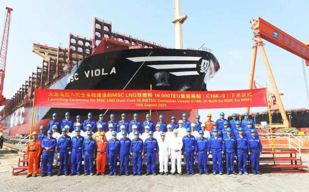 CSSC (Tianjin) Shipbuilding Delivered One Vessel, Launched Another One ...