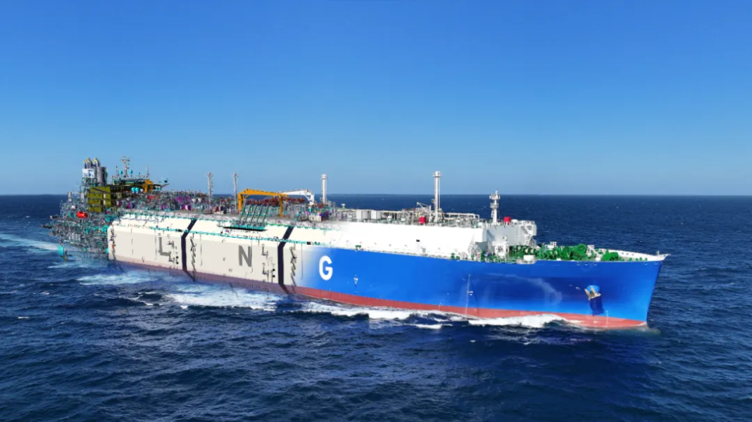 Jiangnan Shipyard completed the gas trial of its firstbuilt 175,000