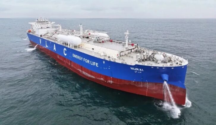 Bw Vlgc Second 93,000 m³ VLAC Built by Jiangnan for AW Shipping Named and ...