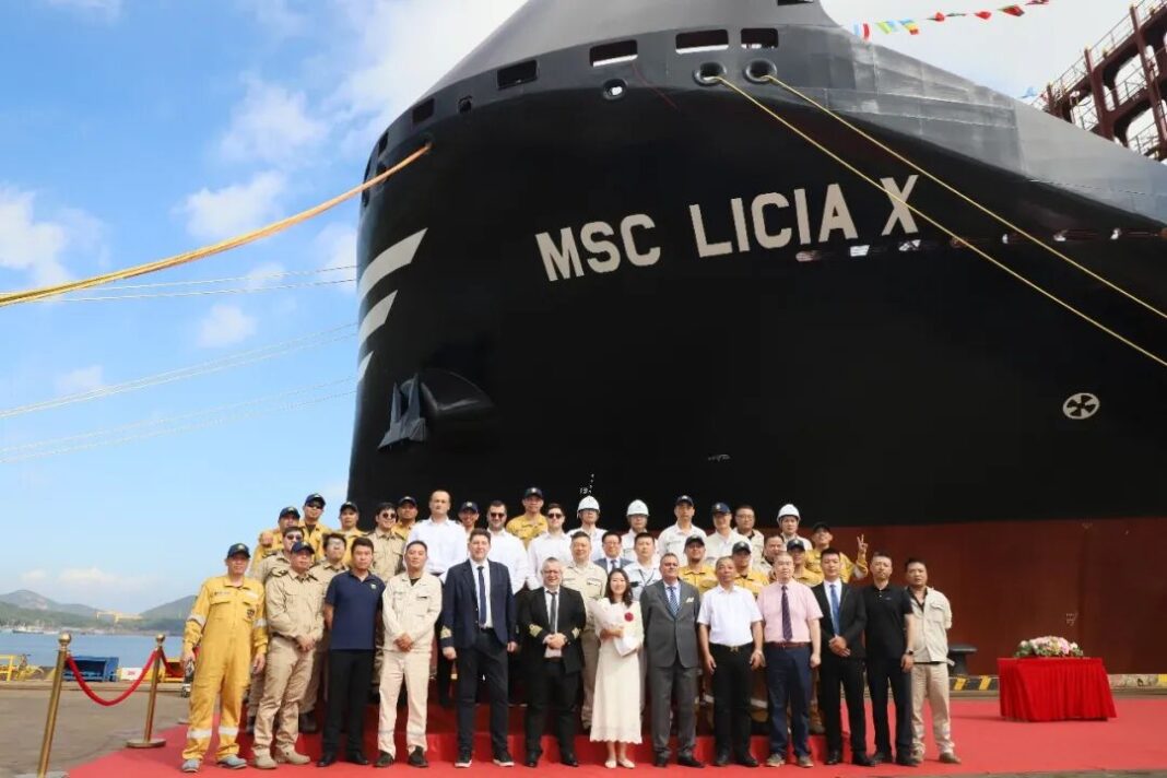 Changhong International Delivers10,300 TEU LNG Dual-Fuel Container Ship ...
